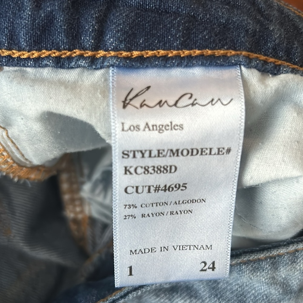 KanCan distressed high rise Mom jeans - Picture 7 of 7